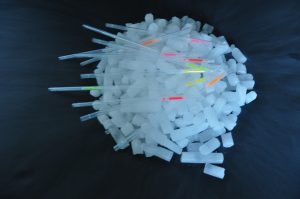 Zestaw suchego lodu 16mm 7kg + rurki do drinków z suchym lodem